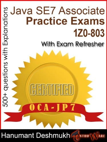 Java SE7 Practice exams- PDF Download