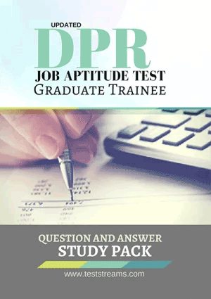 DPR Aptitude Test - Complete Past Questions & Answers