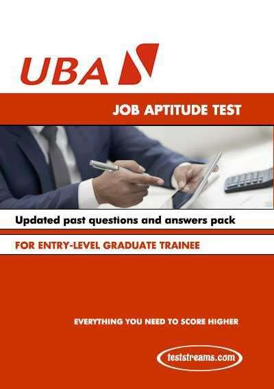 UBA Aptitude Test - Complete Past Questions & Answers