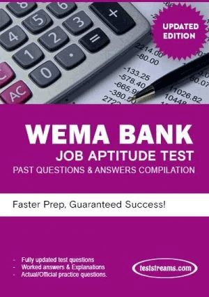 Wema Bank Aptitude Test - Complete Past Questions & Answers