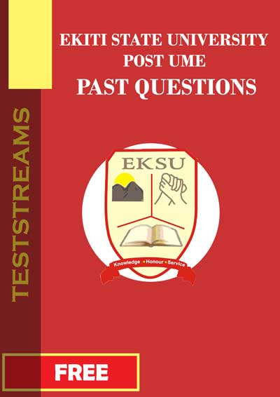 Download Free EKSU Post UTME past questions [Official copy]- PDF Download