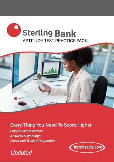 Sterling Bank Aptitude Test - Complete Past Questions & Answers - Updated
