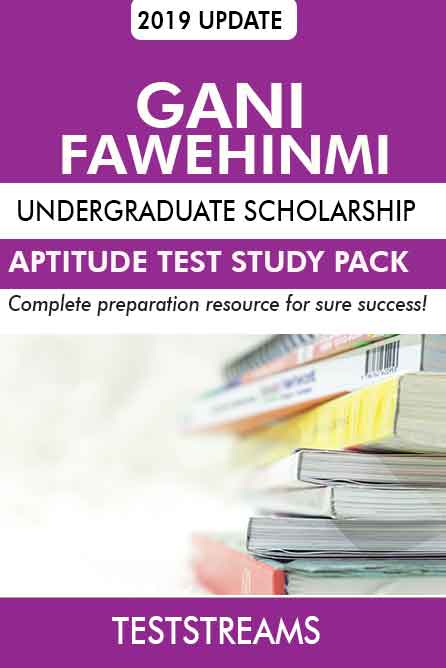 Gani Fawehinmi Scholarship For Undergraduate Test Study Pack
