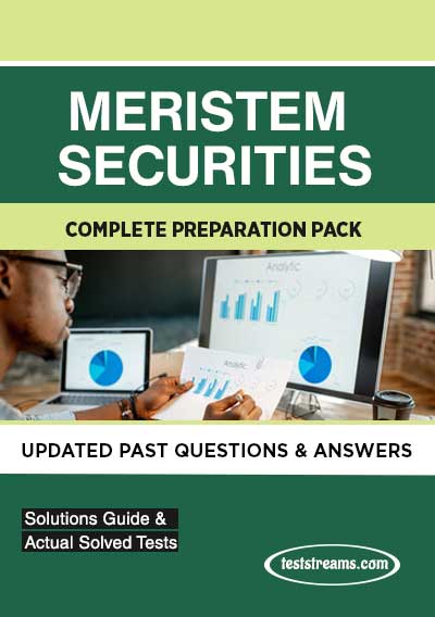 Meristem Aptitude Test - Complete Past Questions & Answers