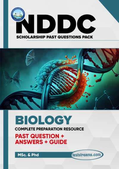 NDDC Scholarship Test - Complete Past Questions & Answers - BIOLOGY