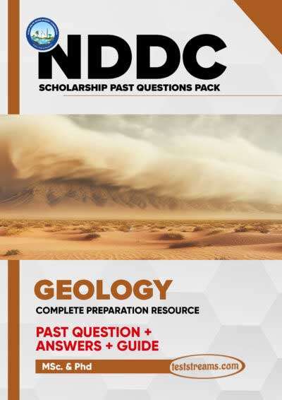 NDDC Scholarship Aptitude Test - Complete Past Questions & Answers - Geology