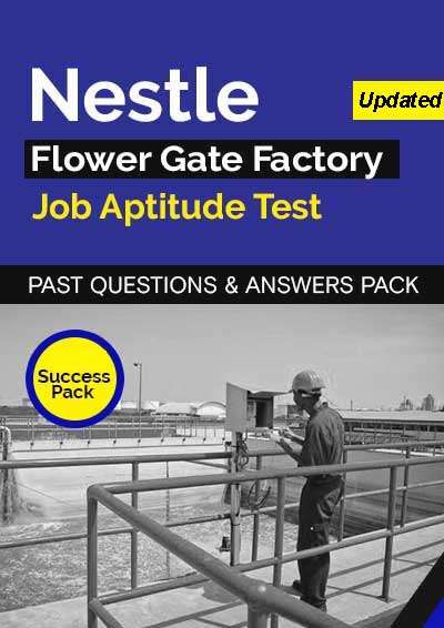 NESTLE FLOWER GATE Aptitude Test - Complete Past Questions & Answers