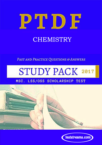 PTDF Scholarship Aptitude Test - Complete Past Questions & Answers for Chemistry