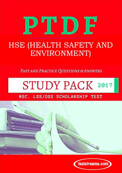 PTDF Scholarship Aptitude Test - Complete Past Questions & Answers - HSE (Health Safety and Environment)