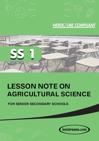 Lesson Note on AGRICULTURE for SS1 MS-WORD- PDF Download