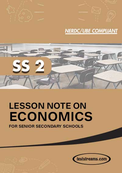 Lesson Note on ECONOMICS for SS2 MS-WORD- PDF Download