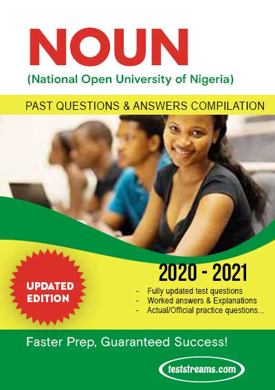 NOUN Test - Complete Past Questions & Answers