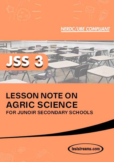 Lesson Note on AGRICULTURE for JSS3 MS-WORD- PDF Download