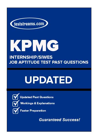 KPMG Internship Test - Complete Past Questions & Answers