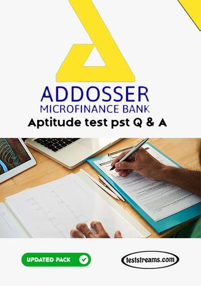Addosser MicroFinance Bank Past Questions - PDF Studypack