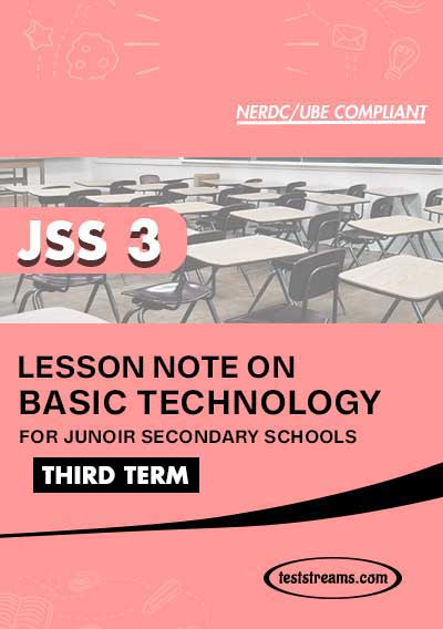 Lesson Note on BASIC TECHNOLOGY for JSS3 THIRD TERM MS-WORD- PDF Download