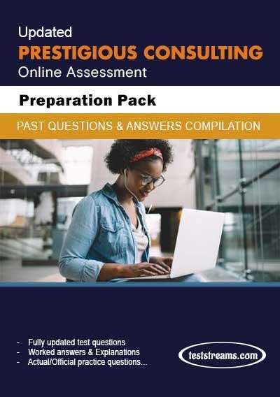 Prestigious Consulting Aptitude Test - Complete Past Questions & Answers