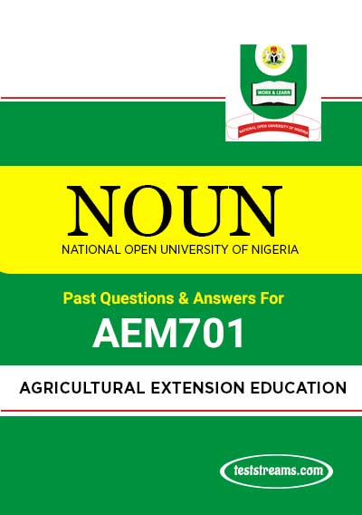 AEM701 – Agricultural Extension Education (october-2019)- PDF Download