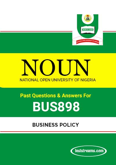 BUS898 ? BUSINESS POLICY -. Updated