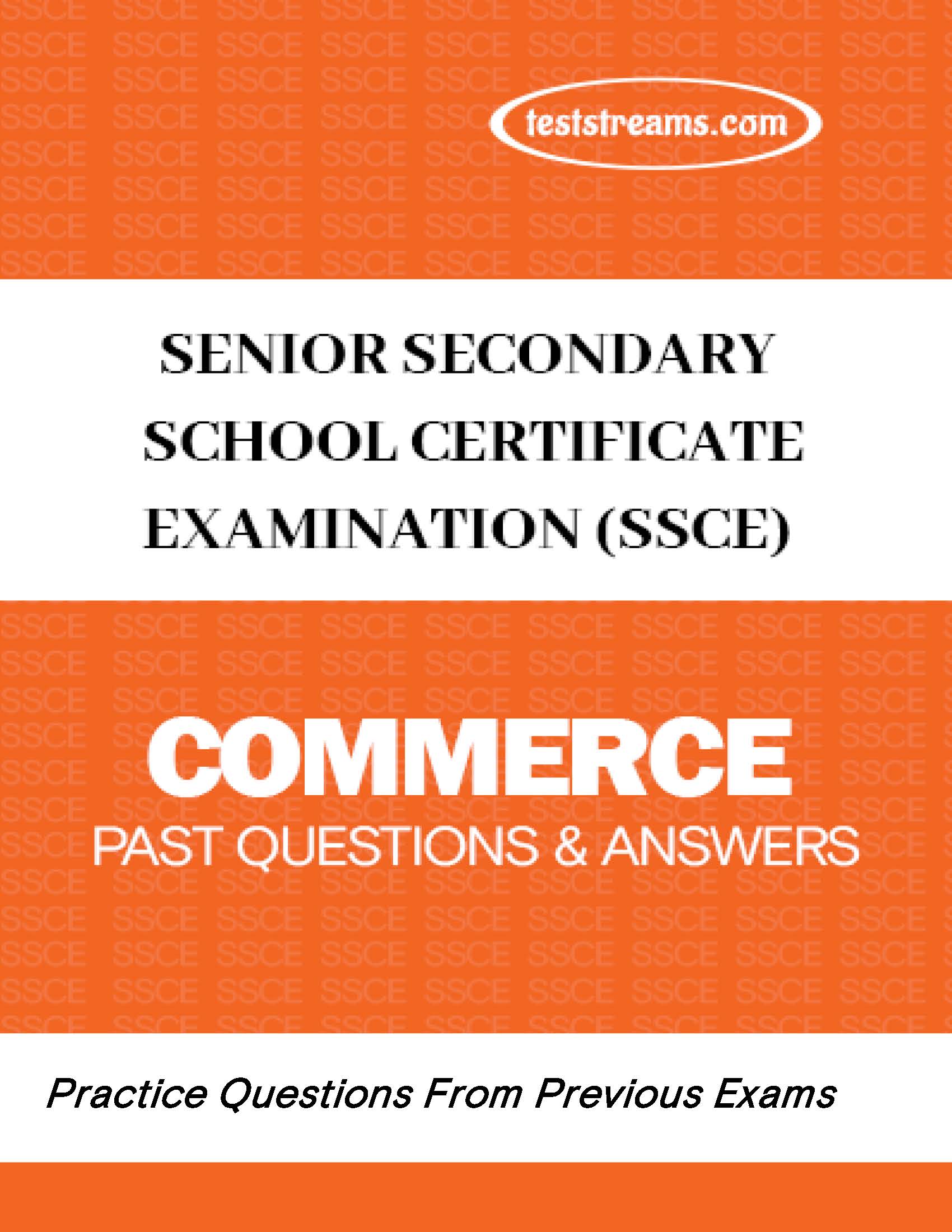 SSCE Commerce Practice Questions and Answers MS-WORD/PDF Download