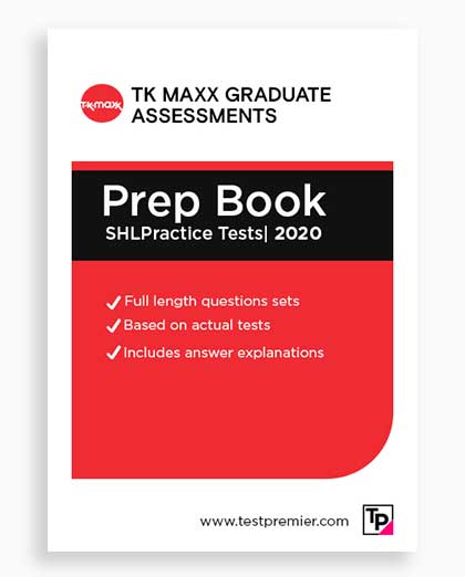 TK Maxx Graduate Assessment Practice Questions pack- PDF Studypack