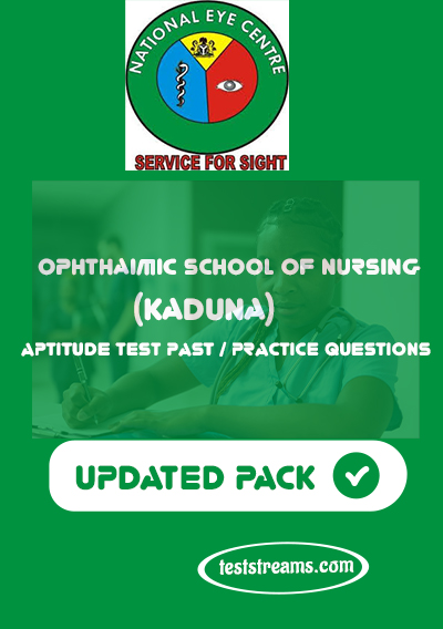 National Eye Centre Kaduna Past Questions & Answers