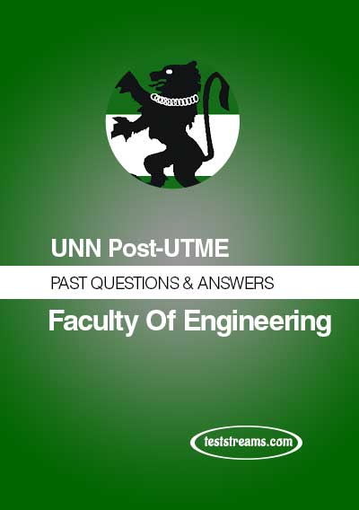 UNN Post-UTME Past Questions For Faculty Of Engineering- PDF Download