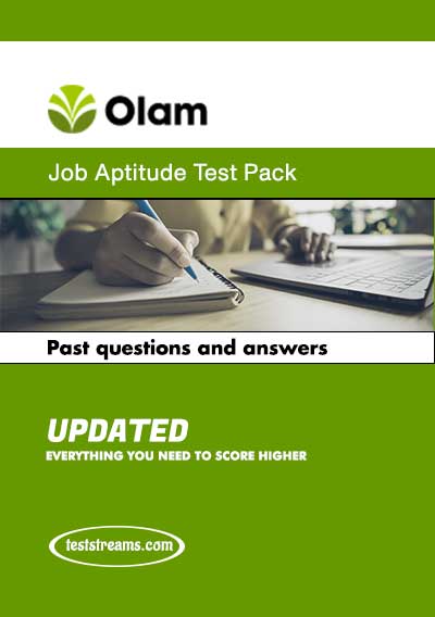 Olam Nigeria Aptitude Test Past Questions & Answers - Updated