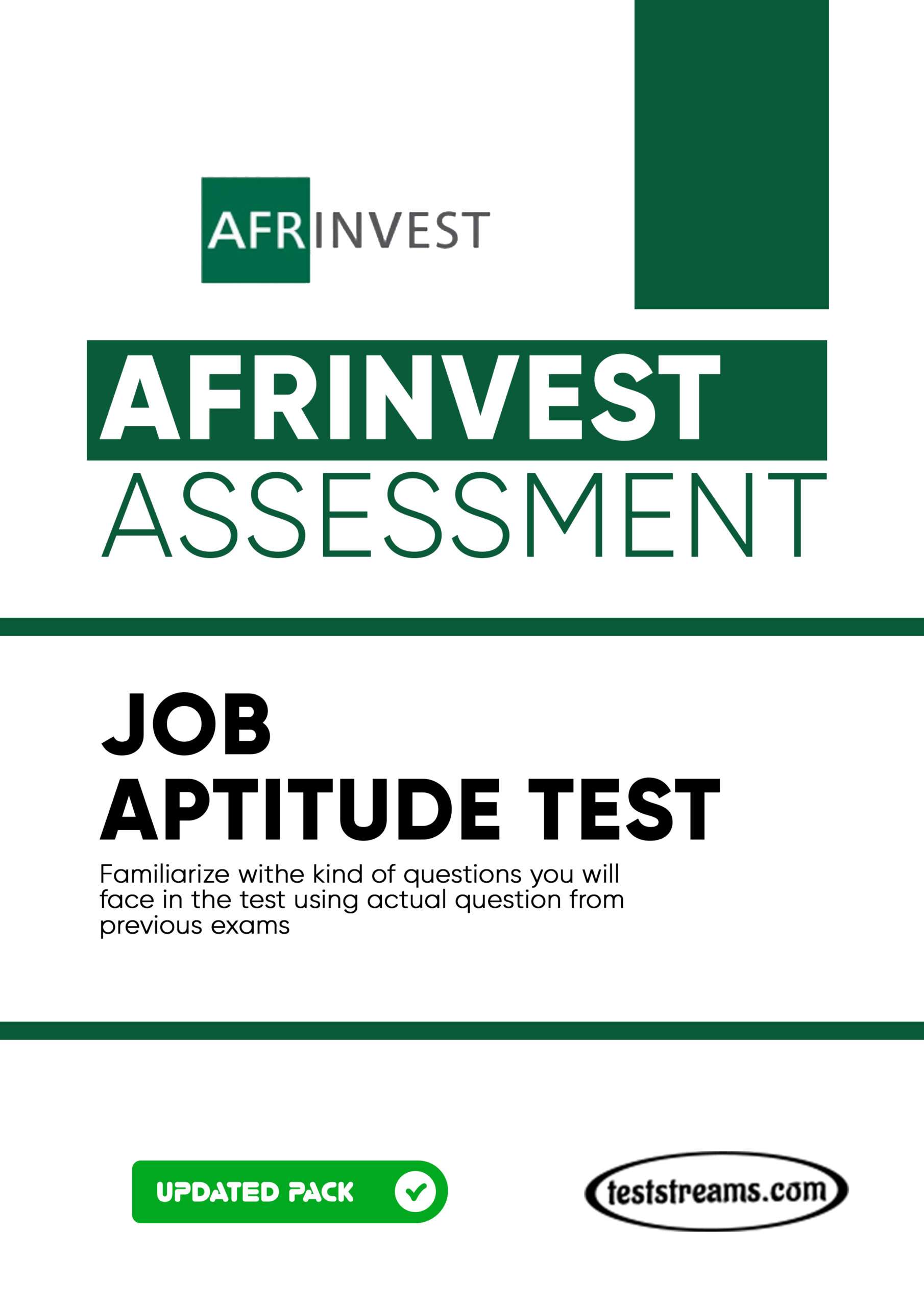 Afrinvest Assessment - Complete Past Questions & Answers