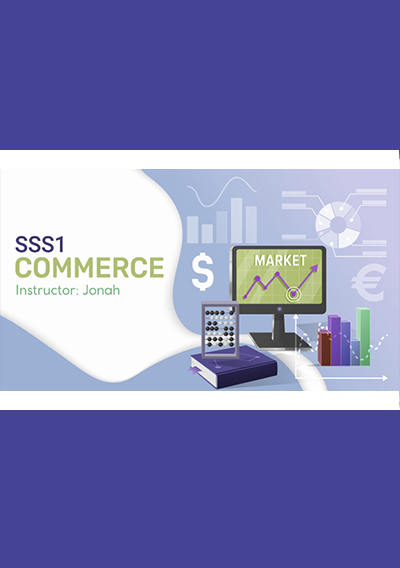 SSS 1 Commerce Video Lesson | Third Term
