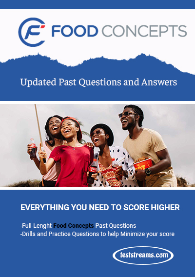 Food Concepts Aptitude Test - Complete Past Questions & Answers