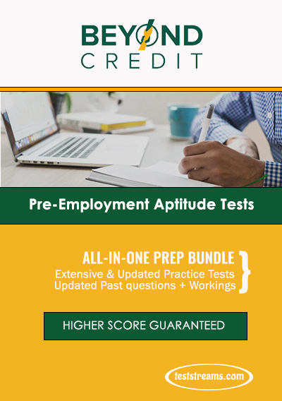 Beyond Credit Limited Aptitude Test - Complete Past Questions & Answers 2024 Updated Copy