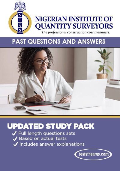 NIQS Aptitude Test - Complete Past Questions & Answers
