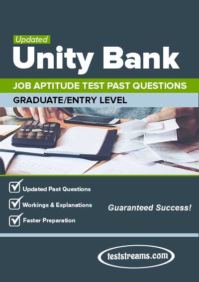 Unity Bank Aptitude Test - Complete Past Questions & Answers
