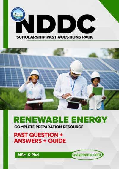 NDDC Scholarship Past Questions And Answers - Renewable Energy