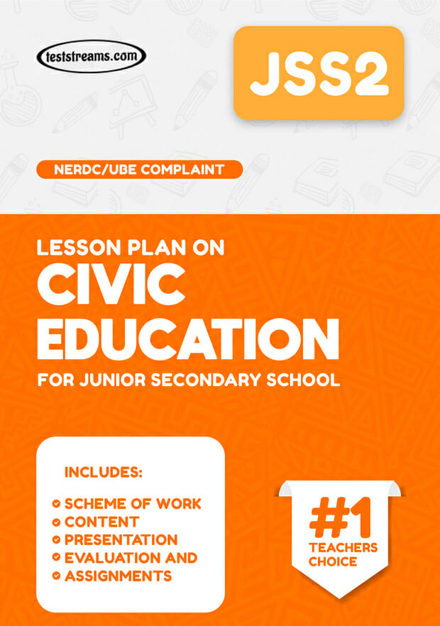 LESSON PLAN ON JSS2 CIVIC EDUCATION MS-WORD- PDF Download