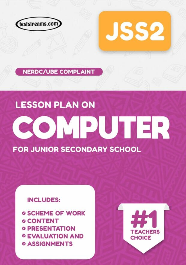 LESSON PLAN ON JSS2 COMPUTER STUDIES MS-WORD- PDF Download