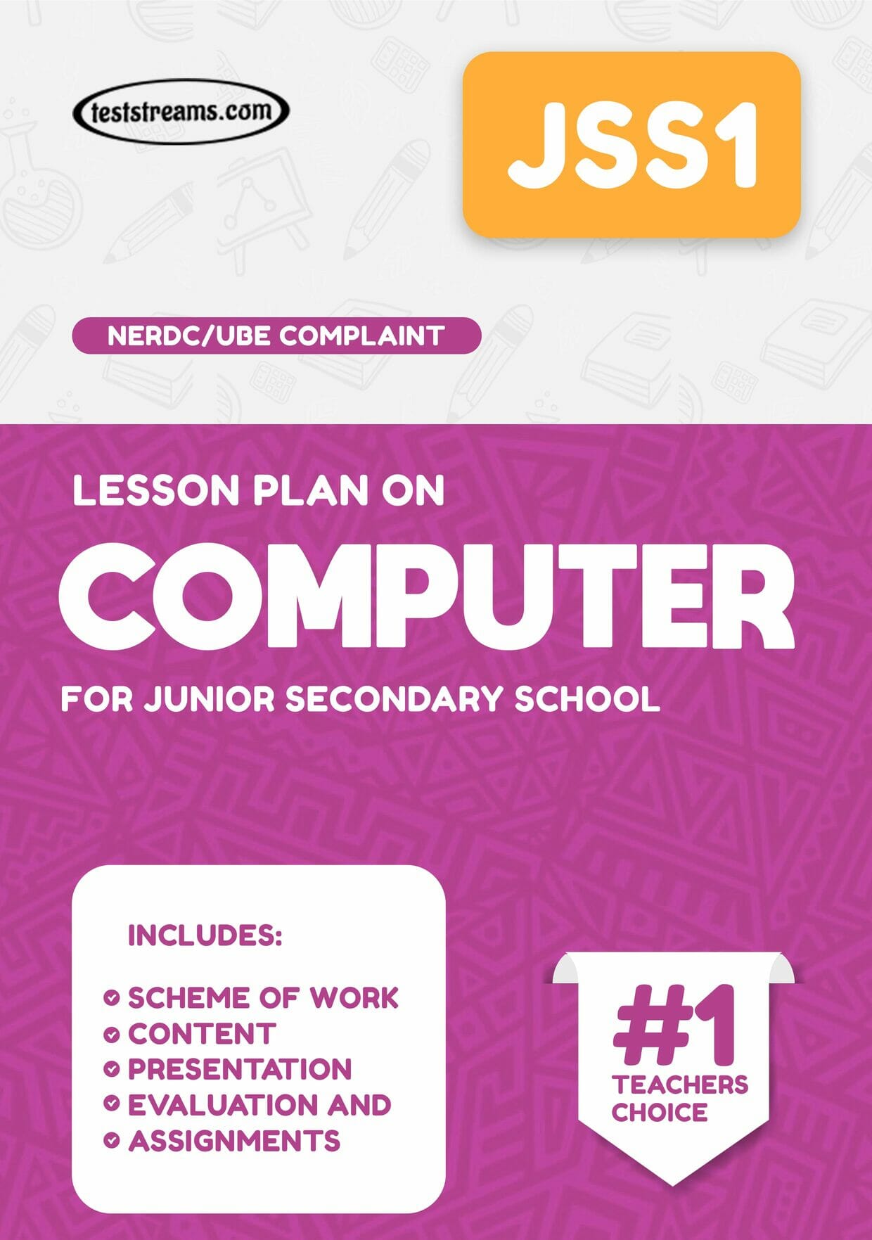 LESSON PLAN ON JSS1 COMPUTER  MS-WORD- PDF Download