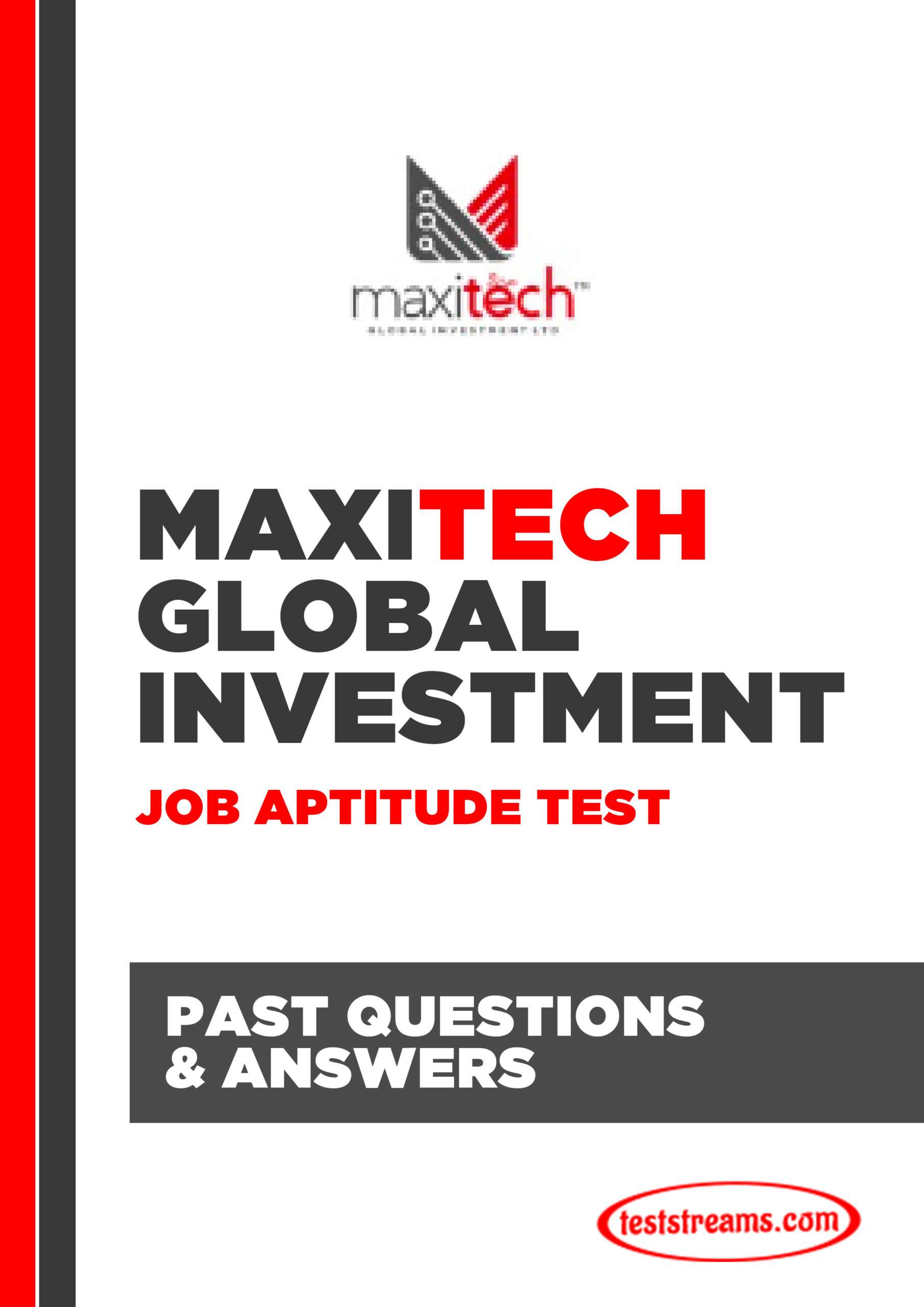 Maxitech Global Investment Limited Past Questions & Answers - Download