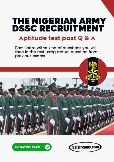 Nigerian Army DSSC Aptitude Test - Complete Past Questions & Answers