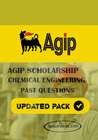 AGIP SCHOLARSHIP-Chemical Engineering Past Questions