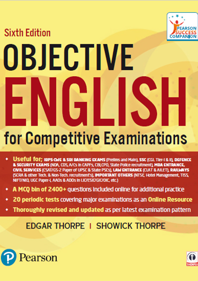 English Objective Test Preparation Pack for Competitive Exams