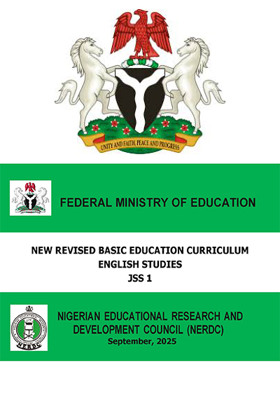 NERDC Curriculum  JSS1 – English Language